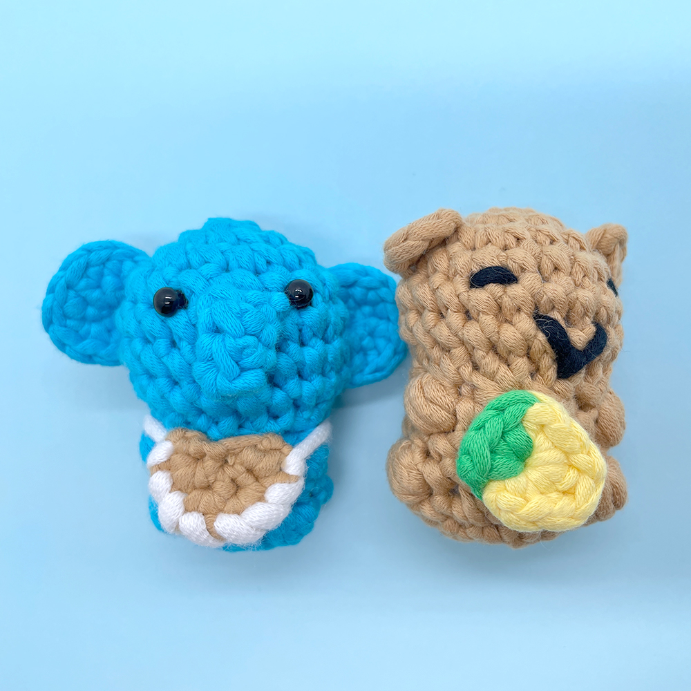 Lovely Animals- Crochet Kit - LOLCrochet