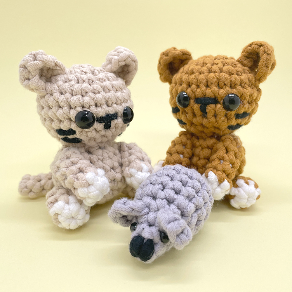 Cats and Mice - Crochet Kit - LOLCrochet
