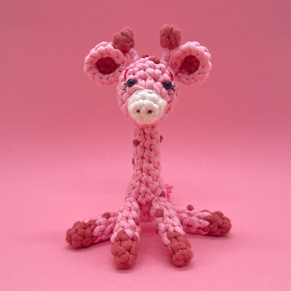 Cute Giraffe - Crochet Kit - LOLCrochet