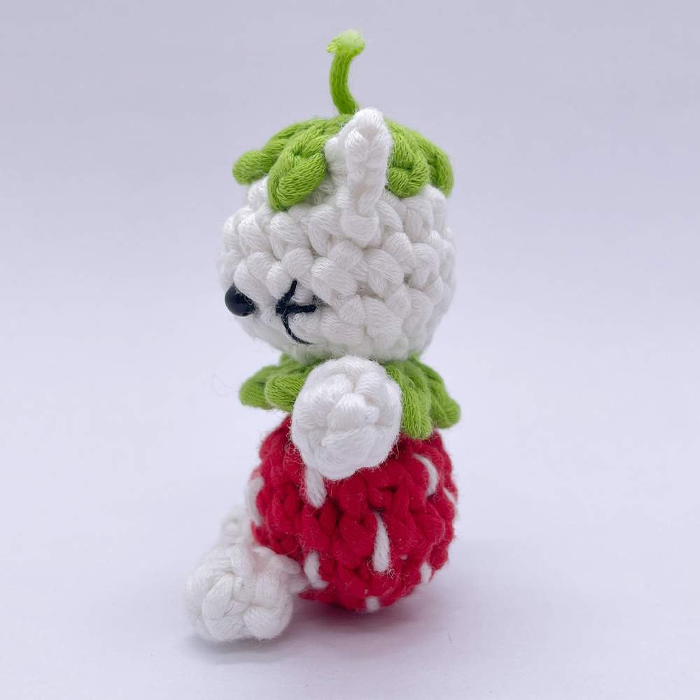Strawberry Cat - Crochet Kit - LOLCrochet