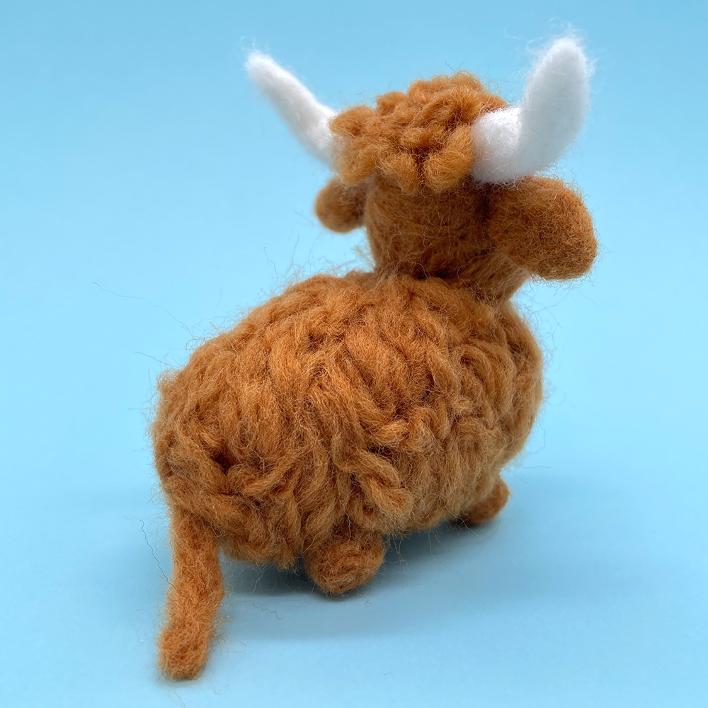 Hornie Felt Animals Needle Felting Kit - PokeaFluffy