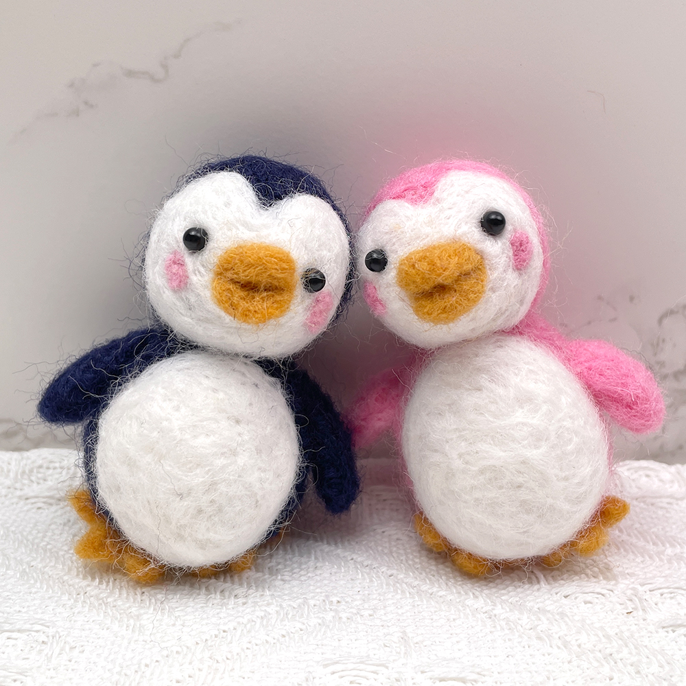 Peppy Felt Animals Needle Felting Kit - PokeaFluffy