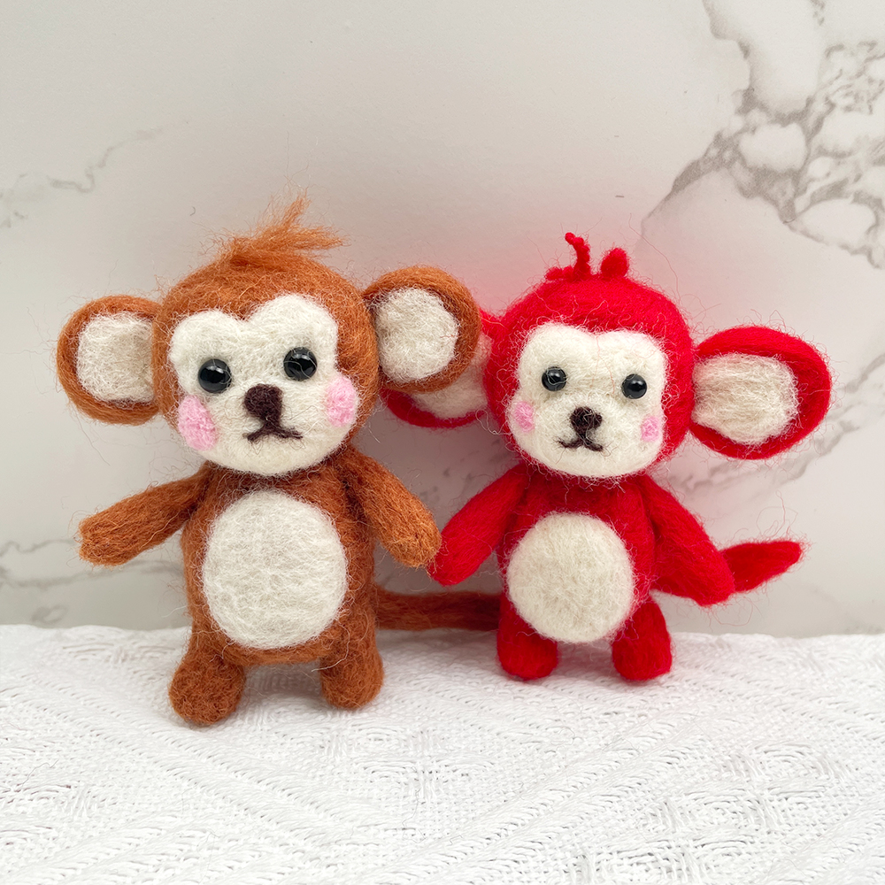 Moki Felt Animals Needle Felting Kit - PokeaFluffy