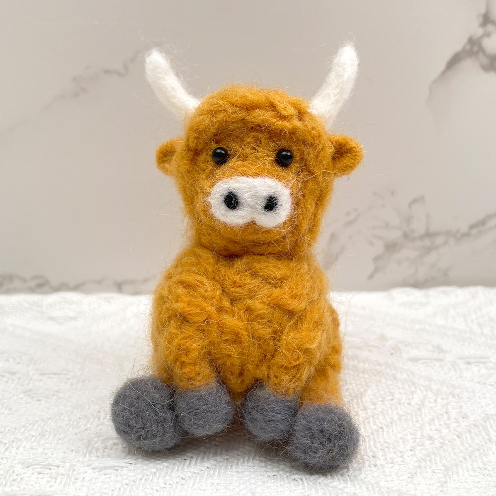 Bully Felt Animals Needle Felting Kit - PokeaFluffy