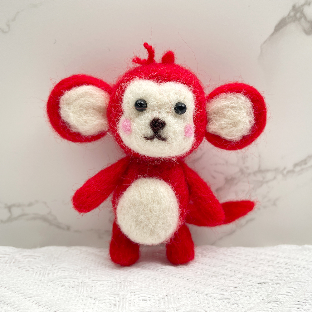 Moki Felt Animals Needle Felting Kit - PokeaFluffy