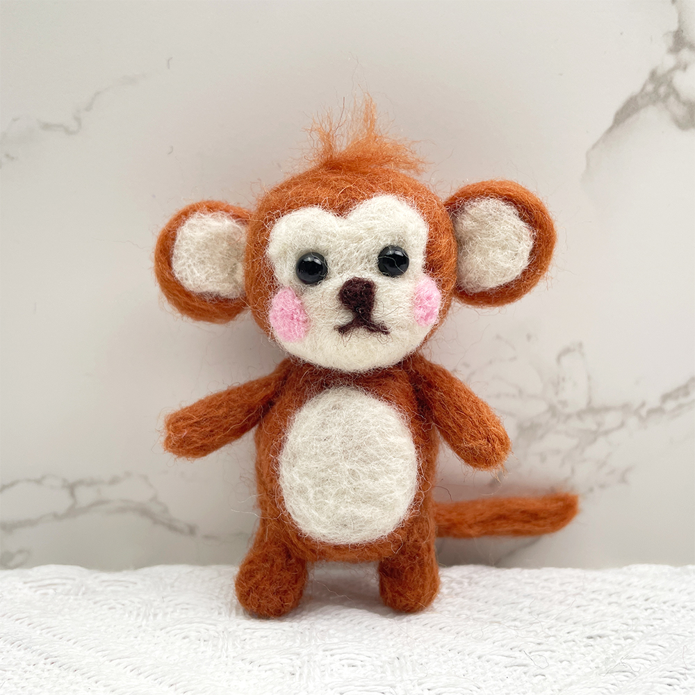 Moki Felt Animals Needle Felting Kit - PokeaFluffy