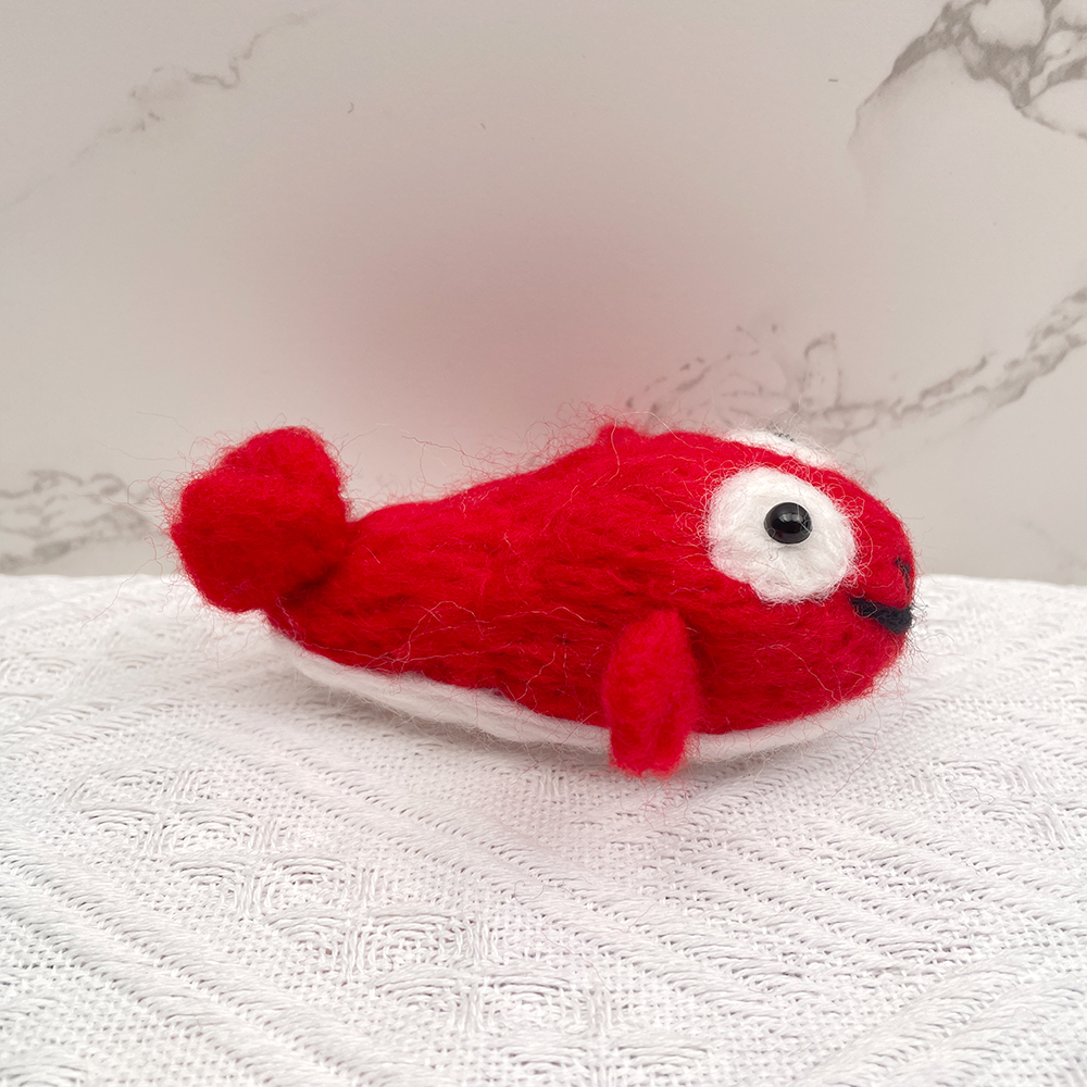 RubyFish Felt Animals Needle Felting Kit - PokeaFluffy