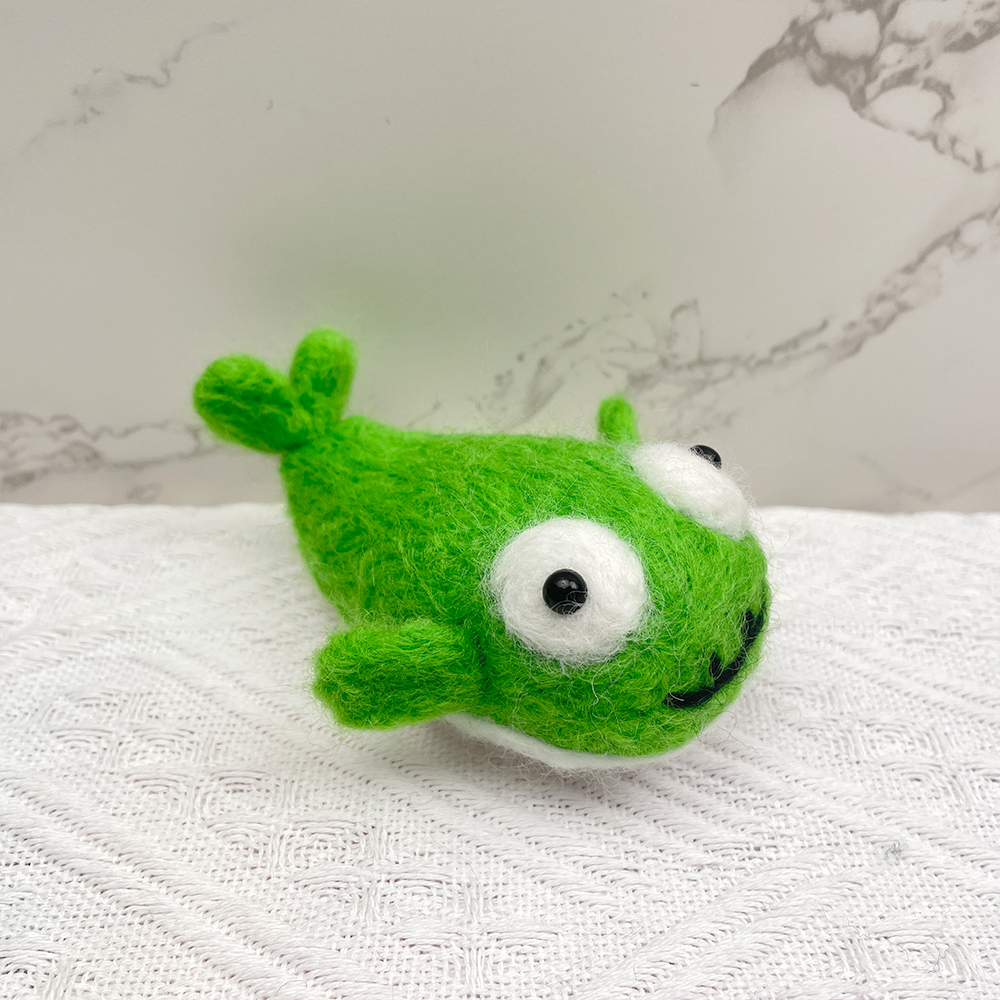 RubyFish Felt Animals Needle Felting Kit - PokeaFluffy