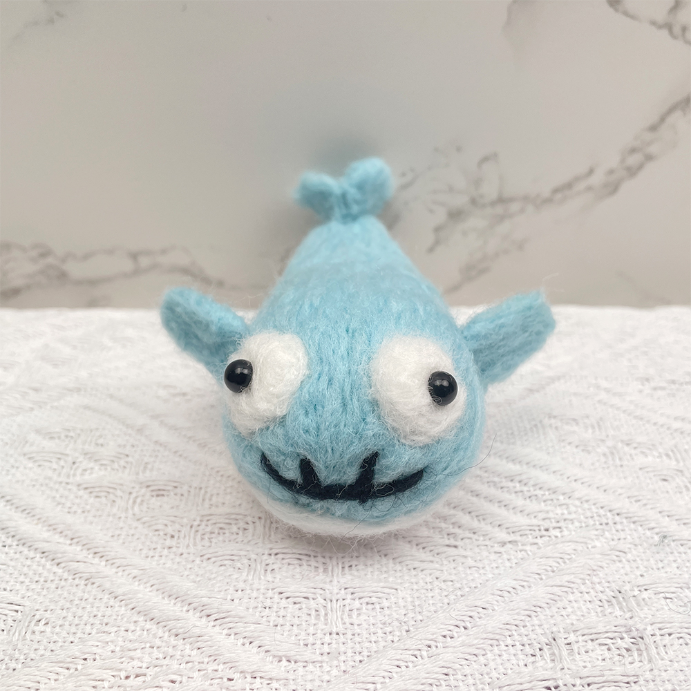 RubyFish Felt Animals Needle Felting Kit - PokeaFluffy