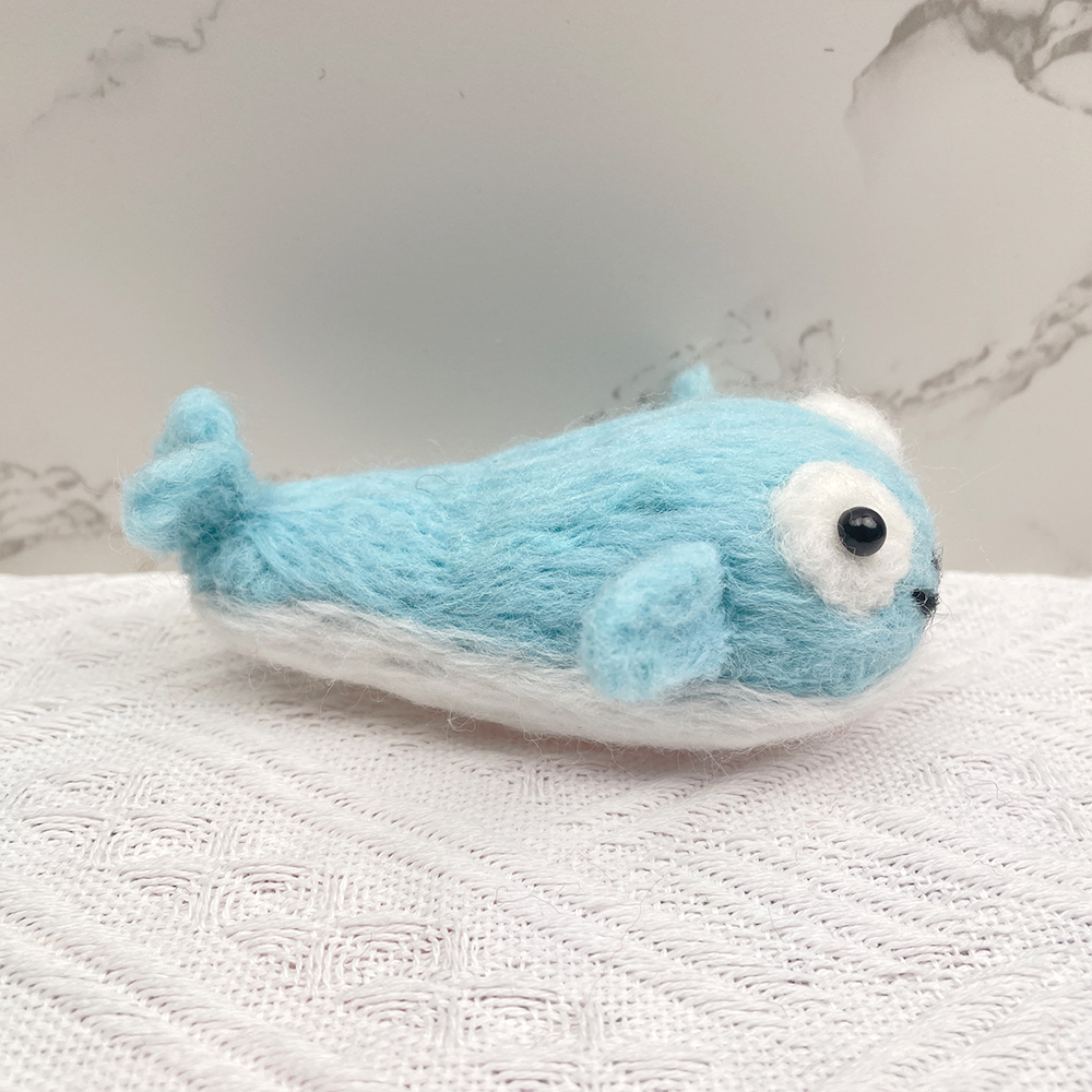 RubyFish Felt Animals Needle Felting Kit - PokeaFluffy