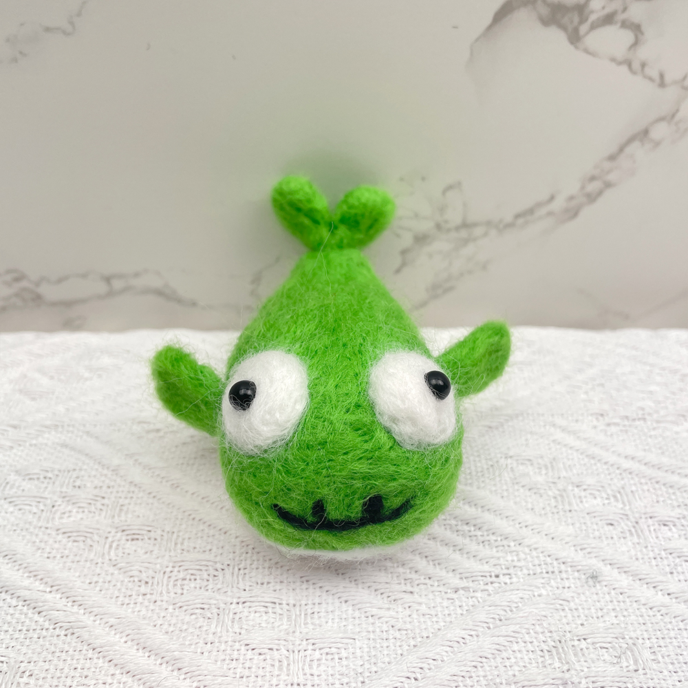 RubyFish Felt Animals Needle Felting Kit - PokeaFluffy