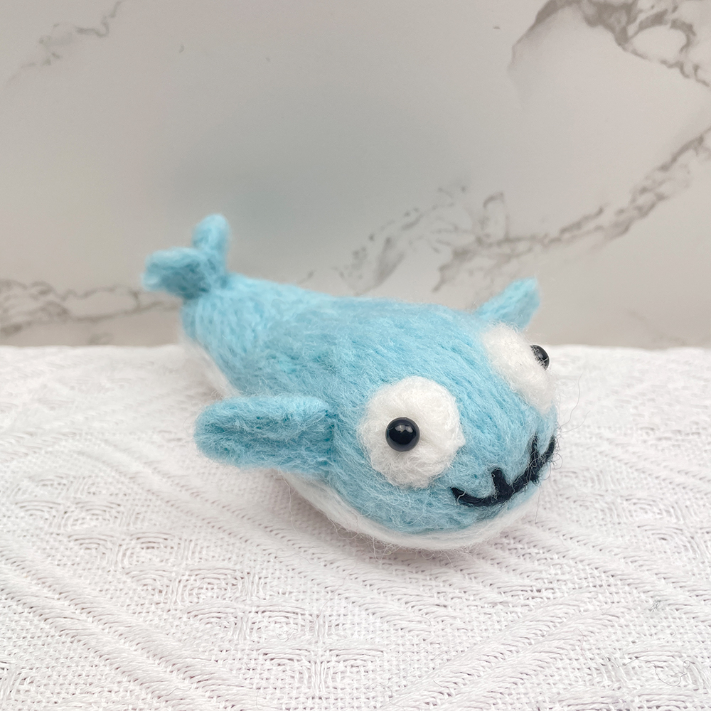 RubyFish Felt Animals Needle Felting Kit - PokeaFluffy