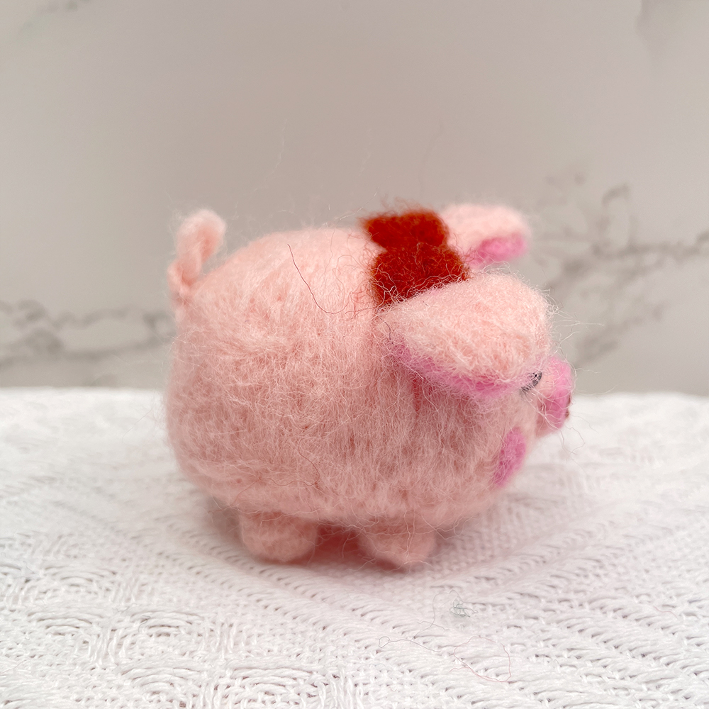 Puffball Felt Animals Needle Felting Kit - PokeaFluffy