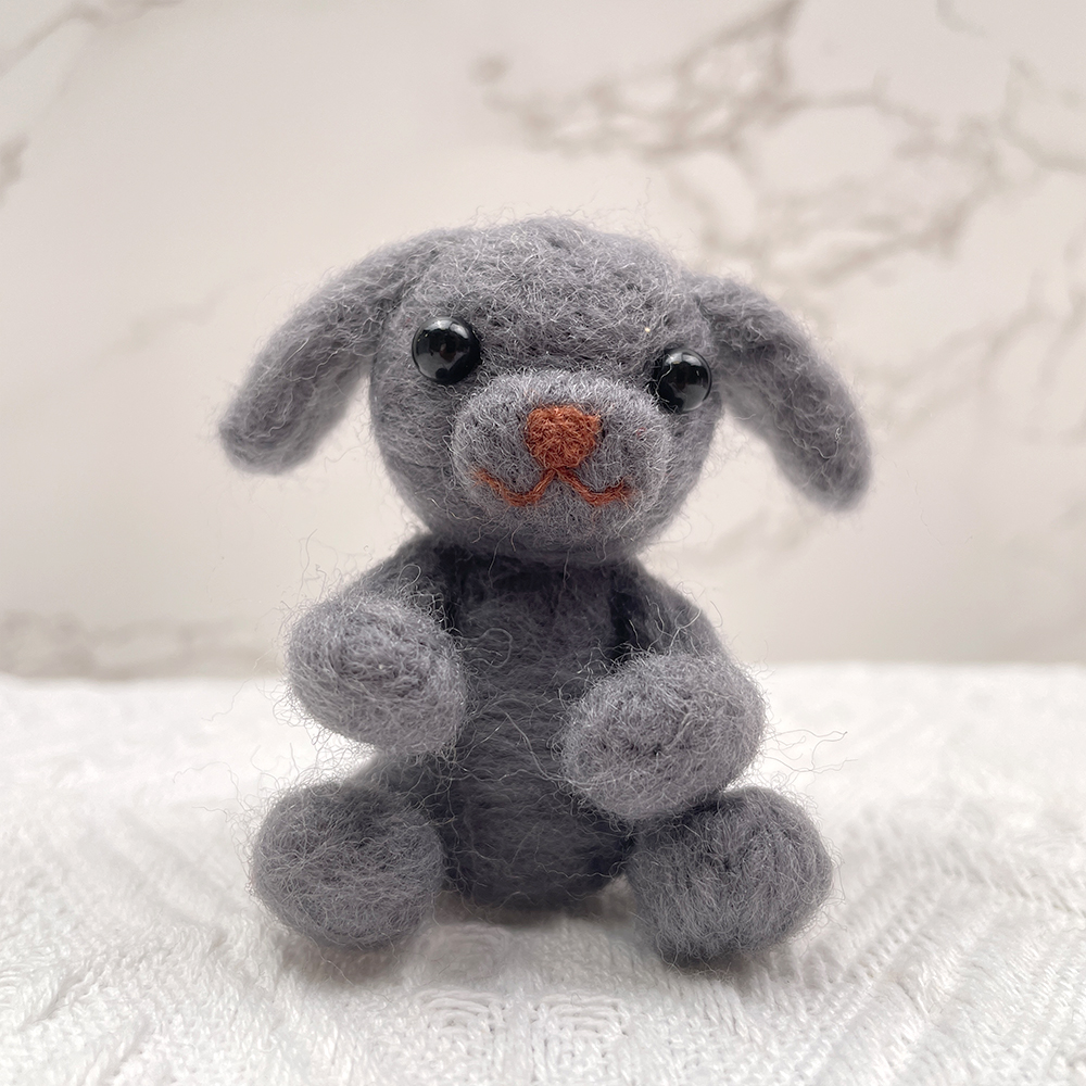 Doggy Felt Animals Needle Felting Kit - PokeaFluffy