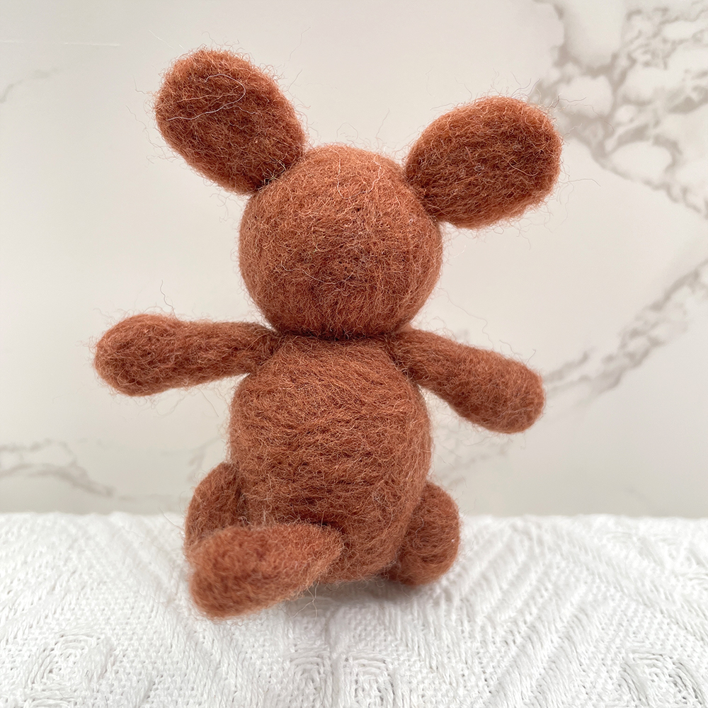 Kanga Felt Animals Needle Felting Kit - PokeaFluffy