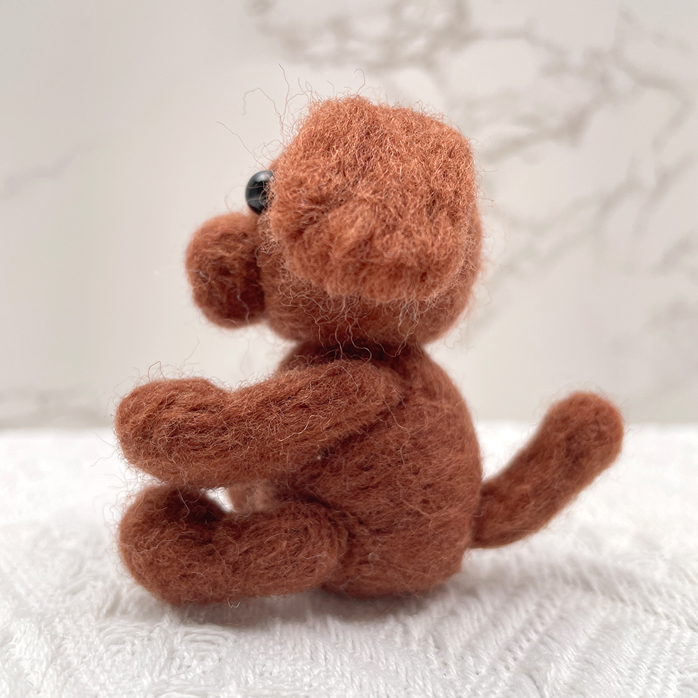 Doggy Felt Animals Needle Felting Kit - PokeaFluffy