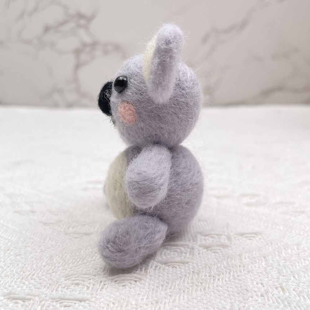 Koala Felt Animals Needle Felting Kit - PokeaFluffy