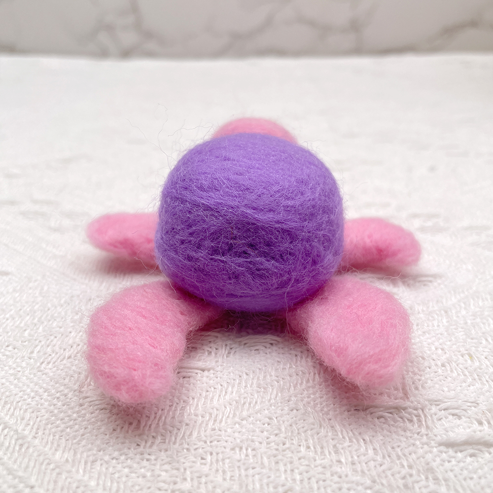 Turtley Felt Animals Needle Felting Kit - PokeaFluffy