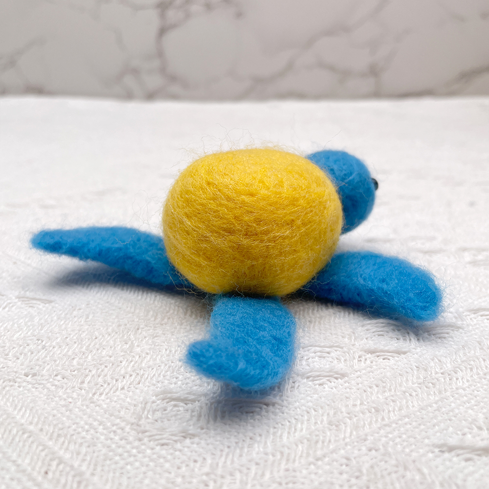 Turtley Felt Animals Needle Felting Kit - PokeaFluffy