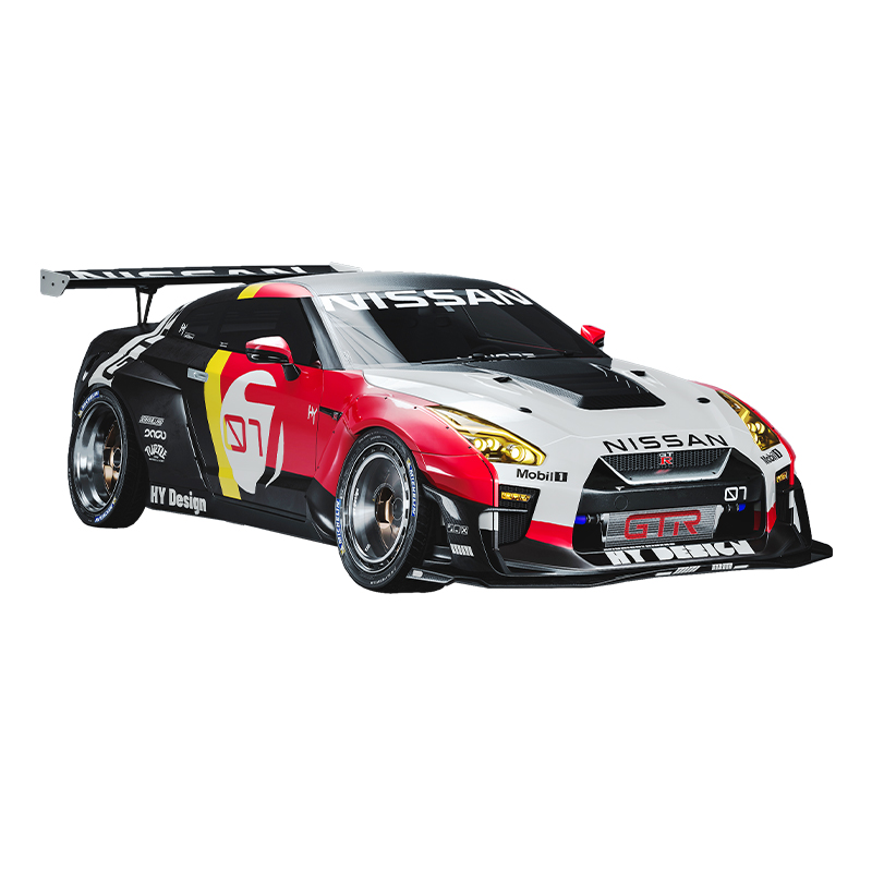 JEFFPUZZLE™ Nissan GTR Wooden Puzzle