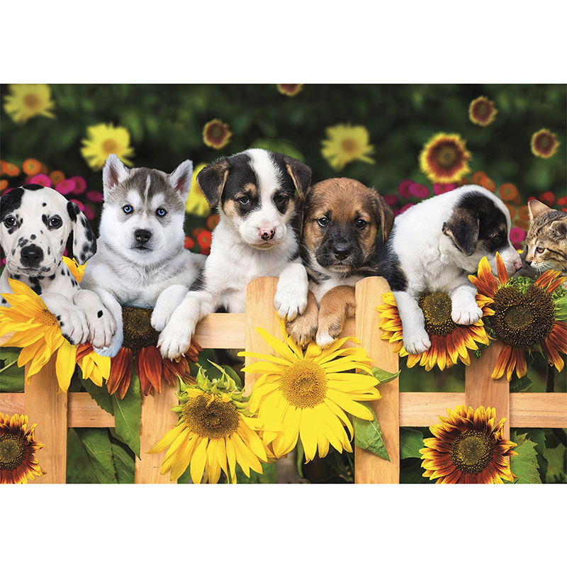 JEFFPUZZLE™ Furry Friends Wooden Puzzle