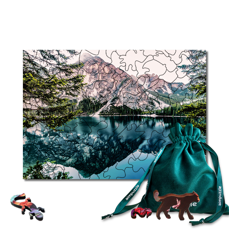 JEFFPUZZLE™ Glacier Mountains Puzzle