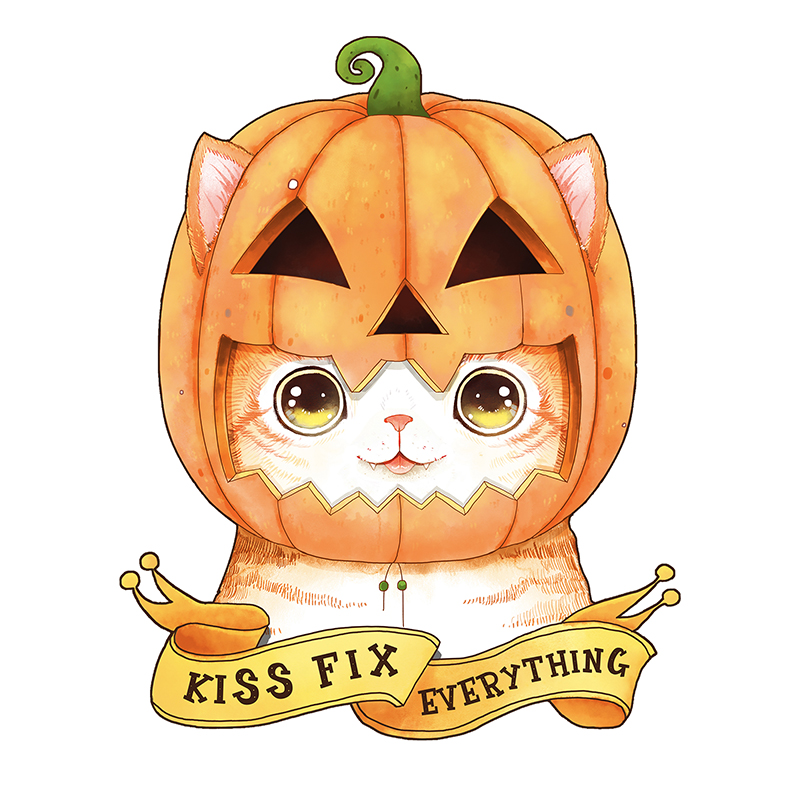 JEFFPUZZLE™ Pumpkin Cat Wooden Puzzle