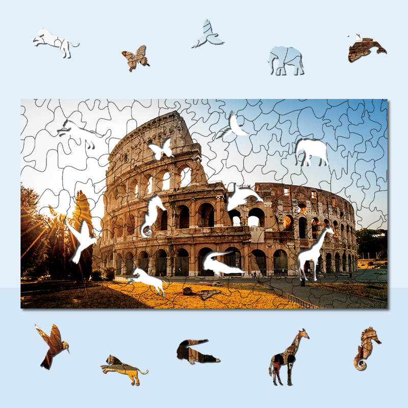 JEFFPUZZLE™ Roman Architecture 01 Puzzle