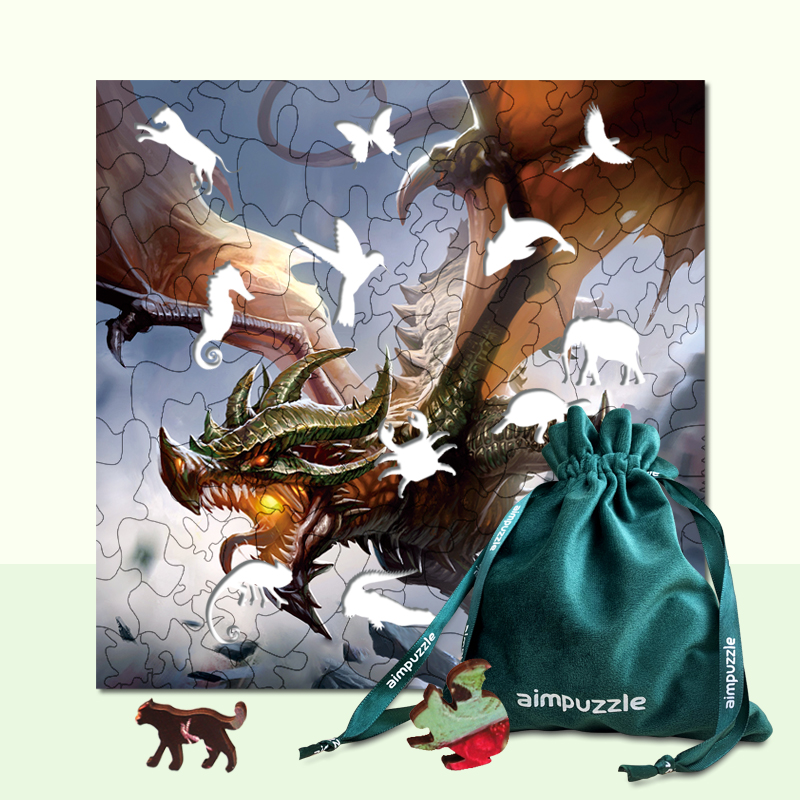 JEFFPUZZLE™ Flying dragon