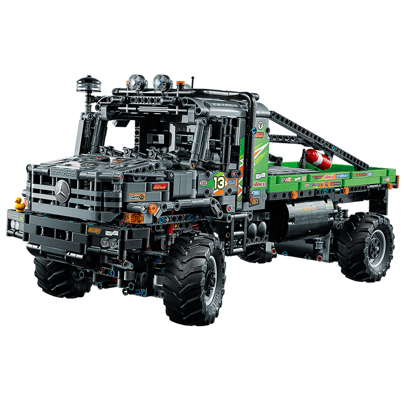 JEFFPUZZLE™ 4x4 Mercedes-Benz Zetros Trial Truck Wooden Puzzle