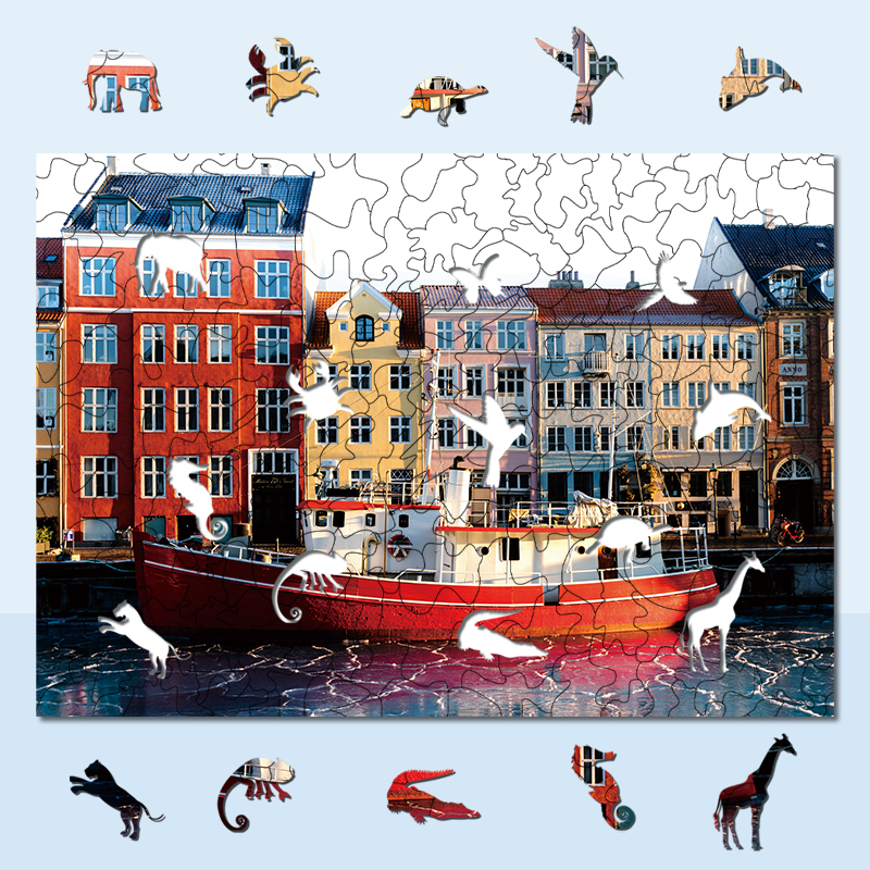 JEFFPUZZLE™ Water City 01 Puzzle