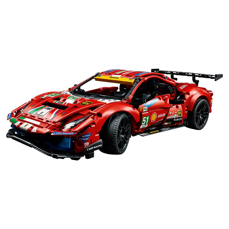 JEFFPUZZLE™ Ferrari 488 GTE “AF Corse #51” Wooden Puzzle