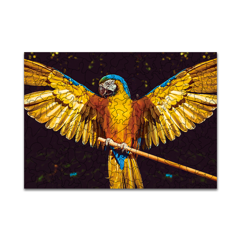 JEFFPUZZLE™ spreading parrot Puzzle