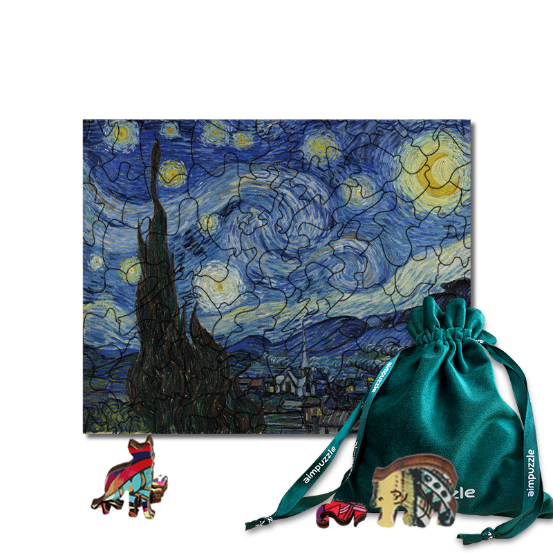 JEFFPUZZLE™ Van Gogh Starry Night Puzzle