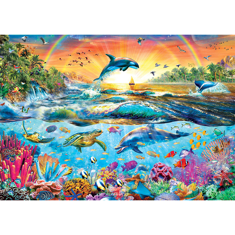 JEFFPUZZLE™ The Underworld Wooden Puzzle