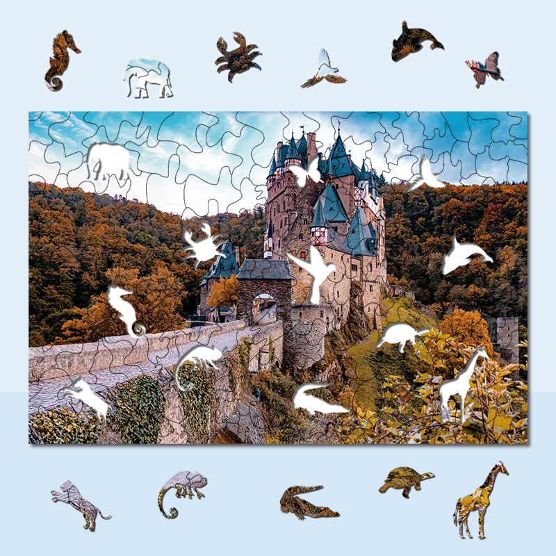 JEFFPUZZLE™ Forest Castle