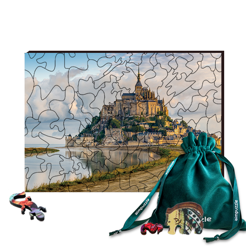 JEFFPUZZLE™ Mont-Saint-Michel Puzzle