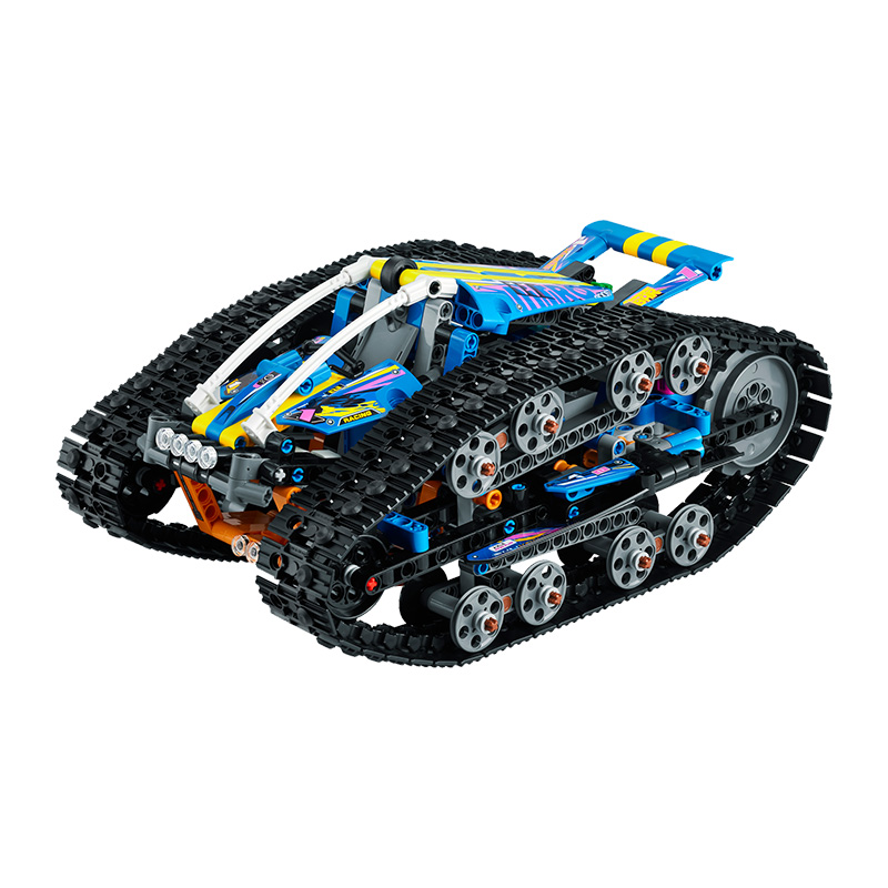 JEFFPUZZLE™ App-Controlled Transformation Vehicle Wooden Puzzle