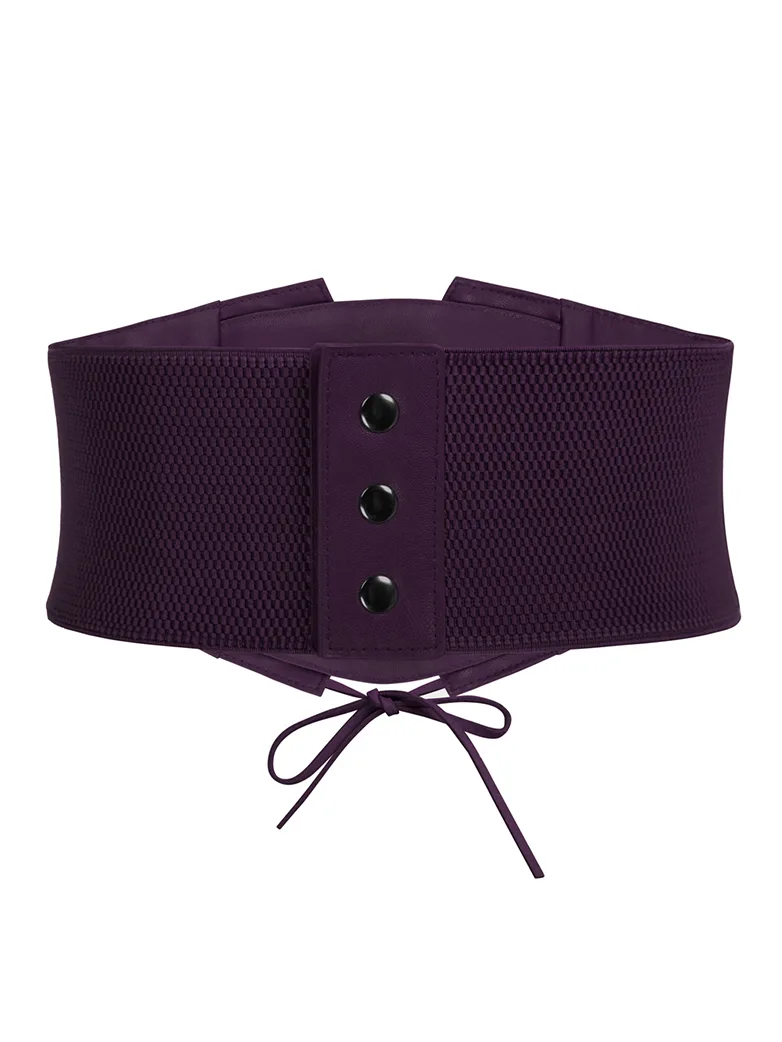 Lace Retro Vintage Elastic Lacing Corset Belts