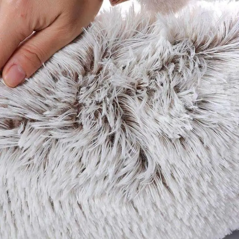 Calming Plush Dog Bed