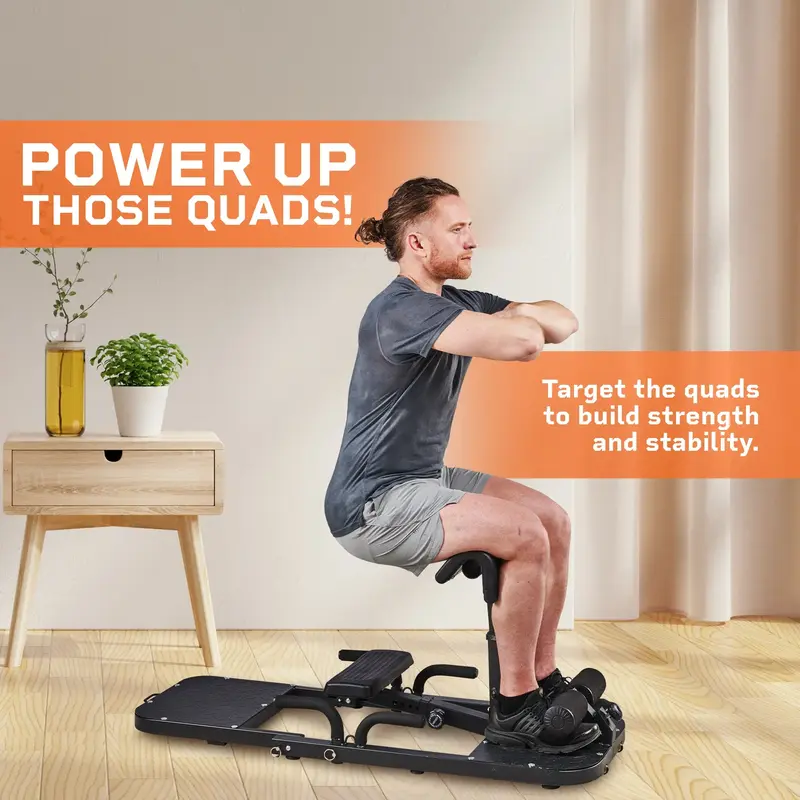 Hip Thrust Machine - Premium Squat & Glute Machine Workout Equipment
