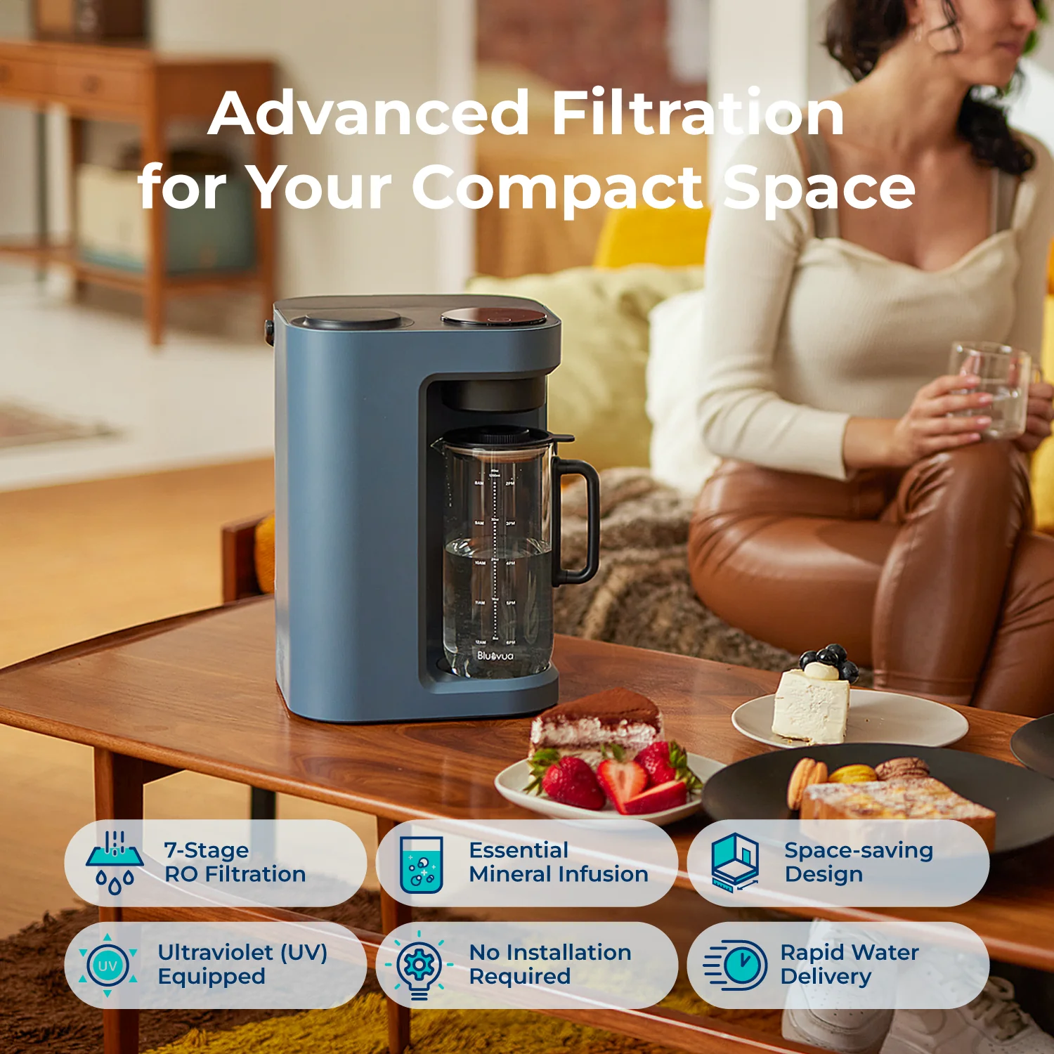 ROPOT-Lite(UV) Countertop Reverse Osmosis Water System