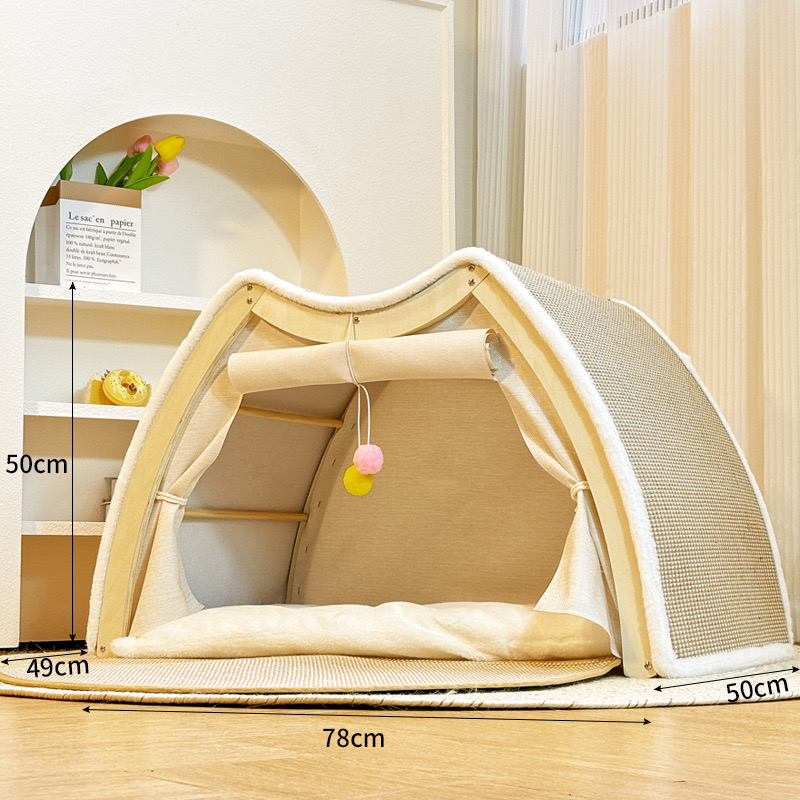 Cat House, Cat Scratchers with Sisal Scratching Board
