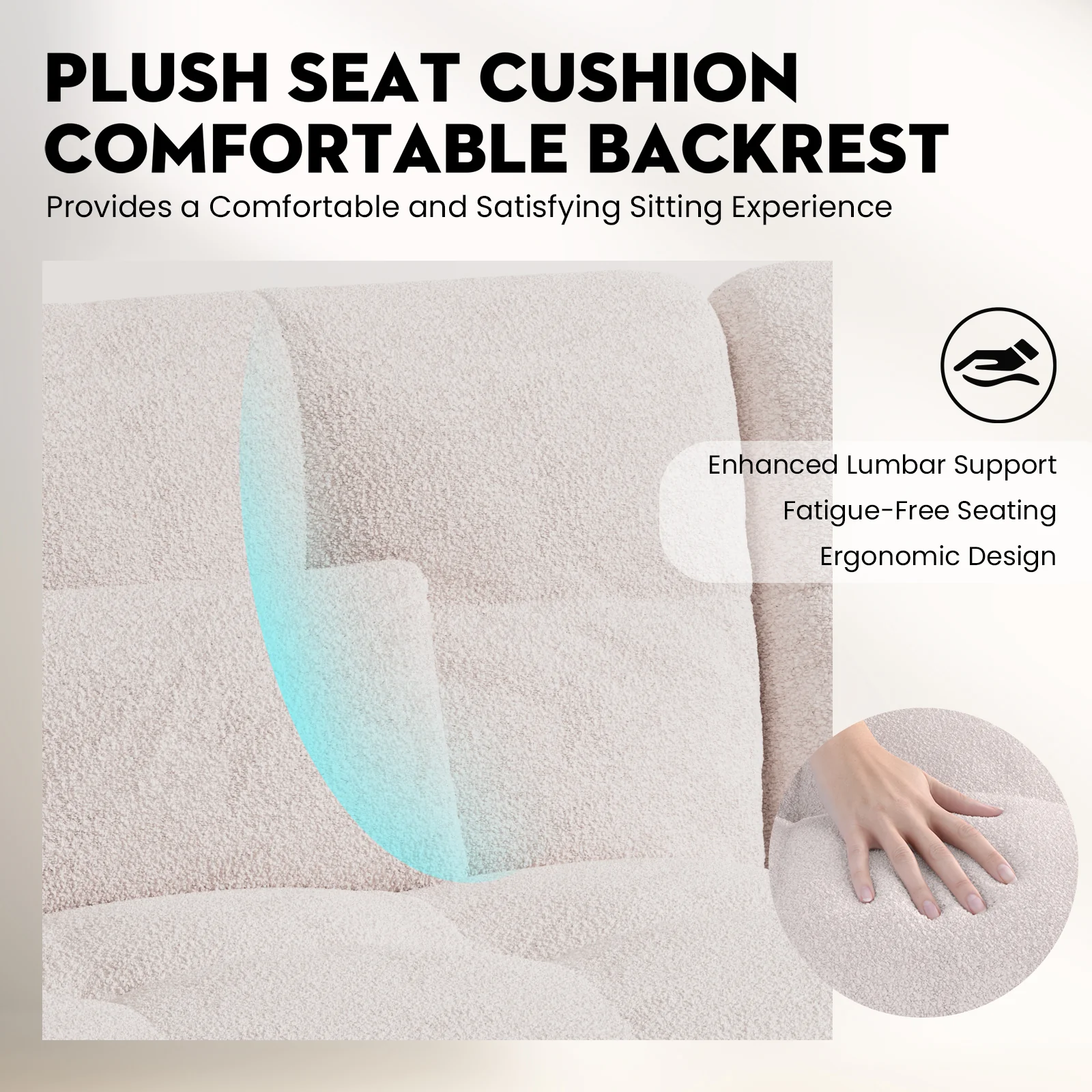 Convertible Ultra-comfortable Futon Sofa Bed with Adjustable Backrest B001
