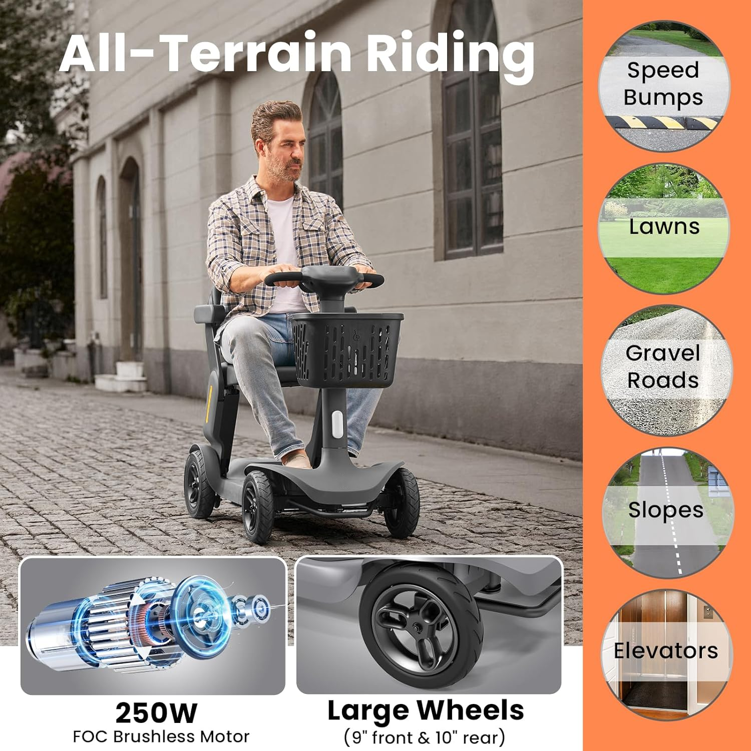 🔥HOT SALE🔥 Foldable Mobility Scooter