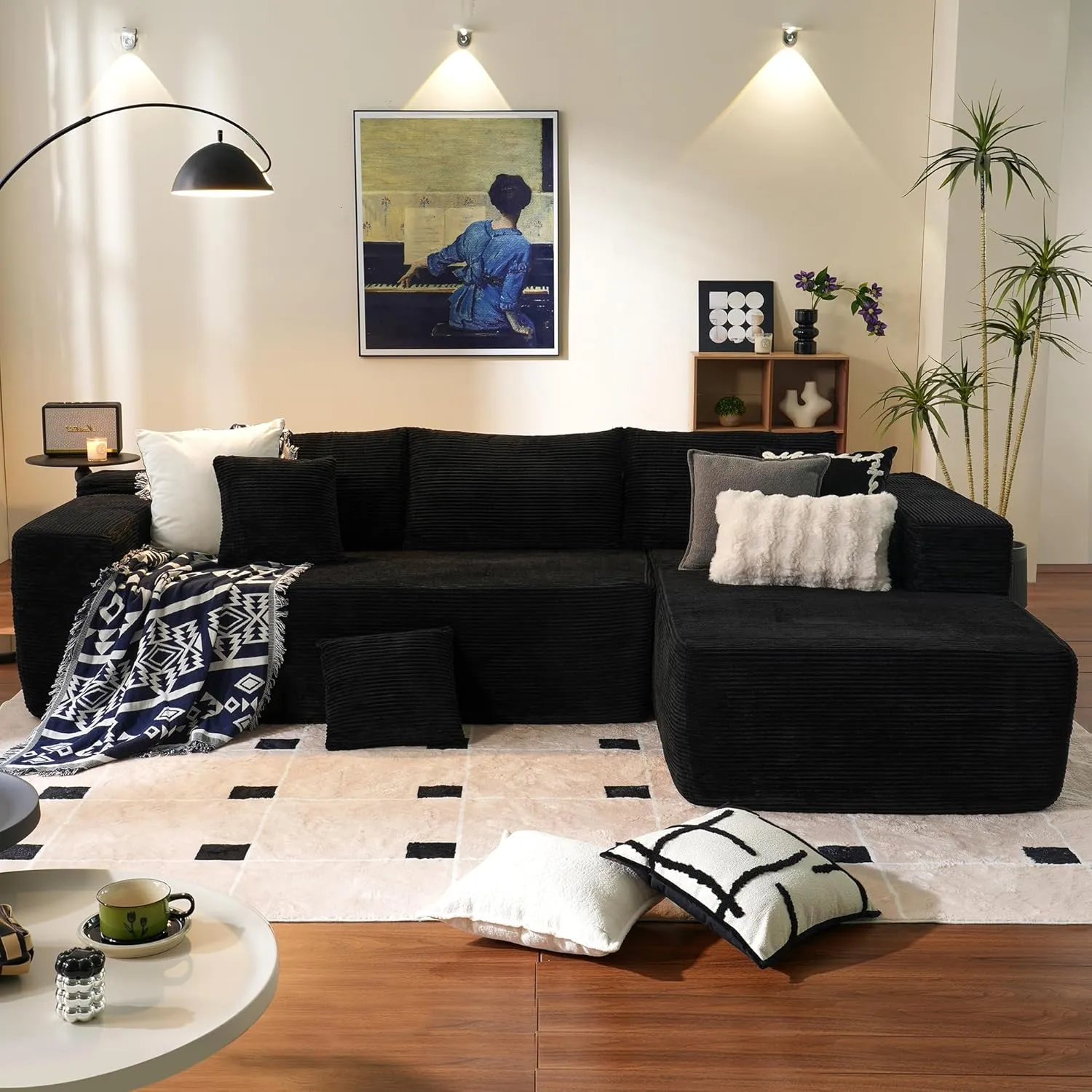 🔥Minimalist L-Shape Couch