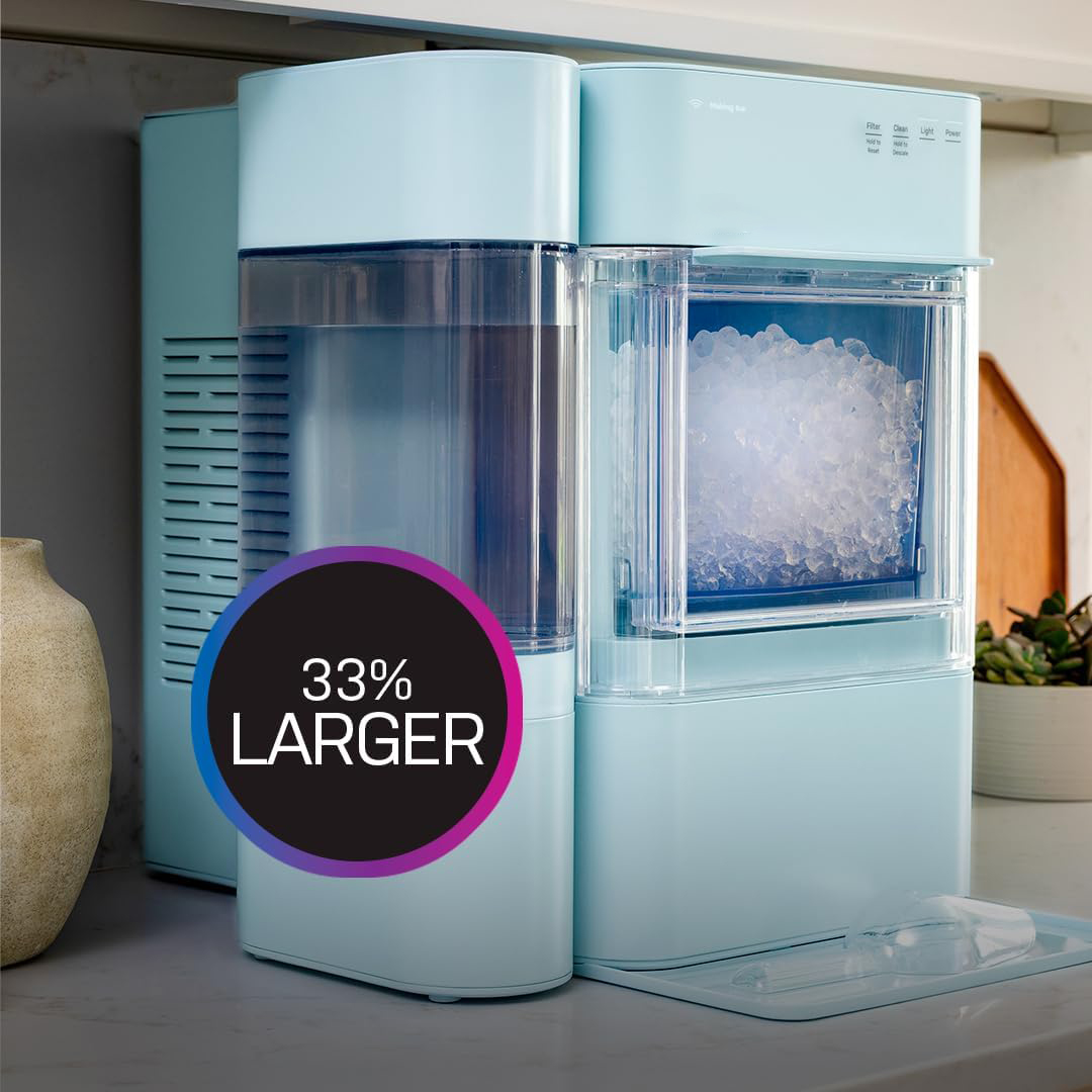 Ice Machine with WiFi & Smart Connected, Stainless Steel