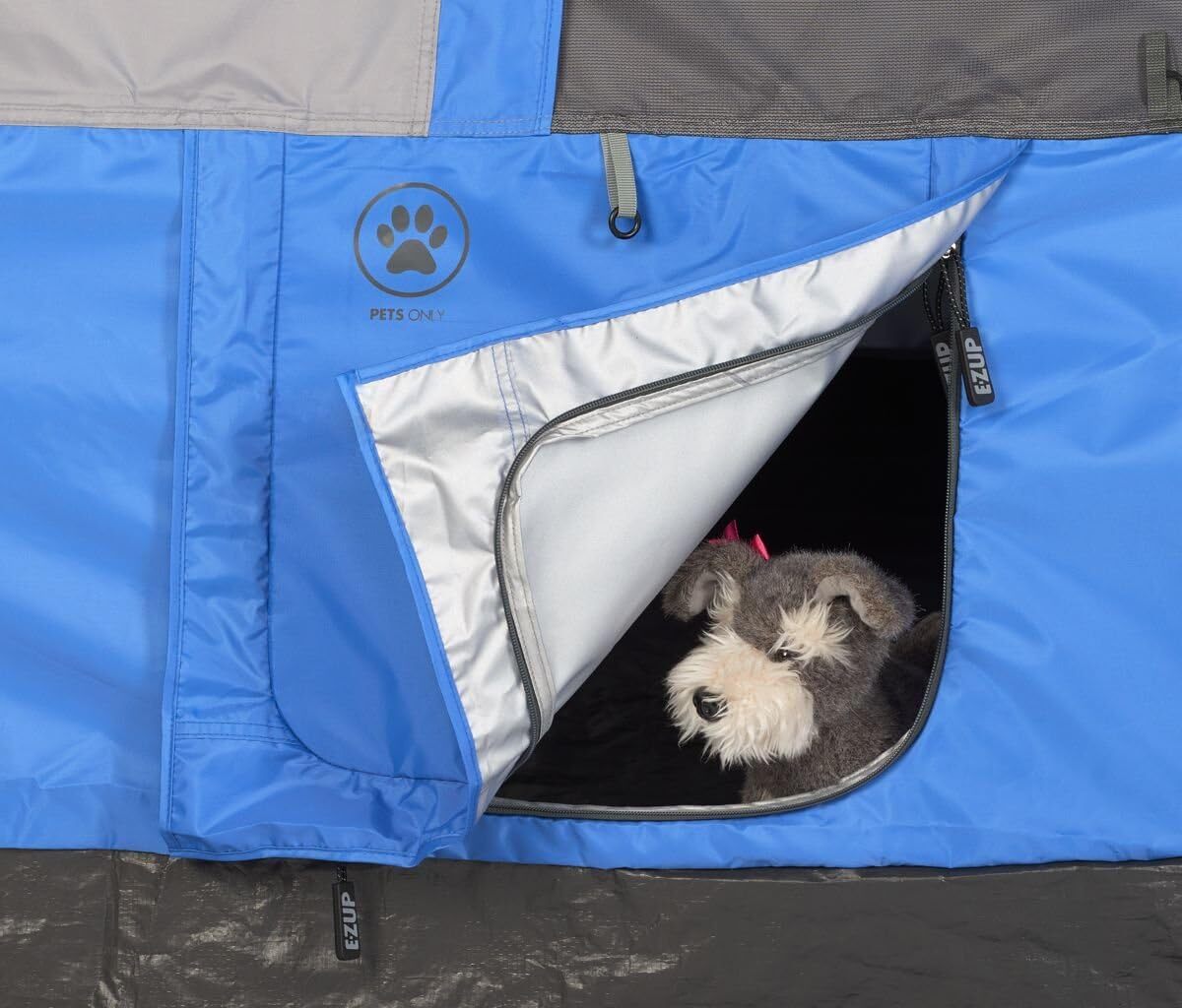 Camping Cube 6.4, Converts 10' Straight Leg Canopy into Camping Tent, Punch
