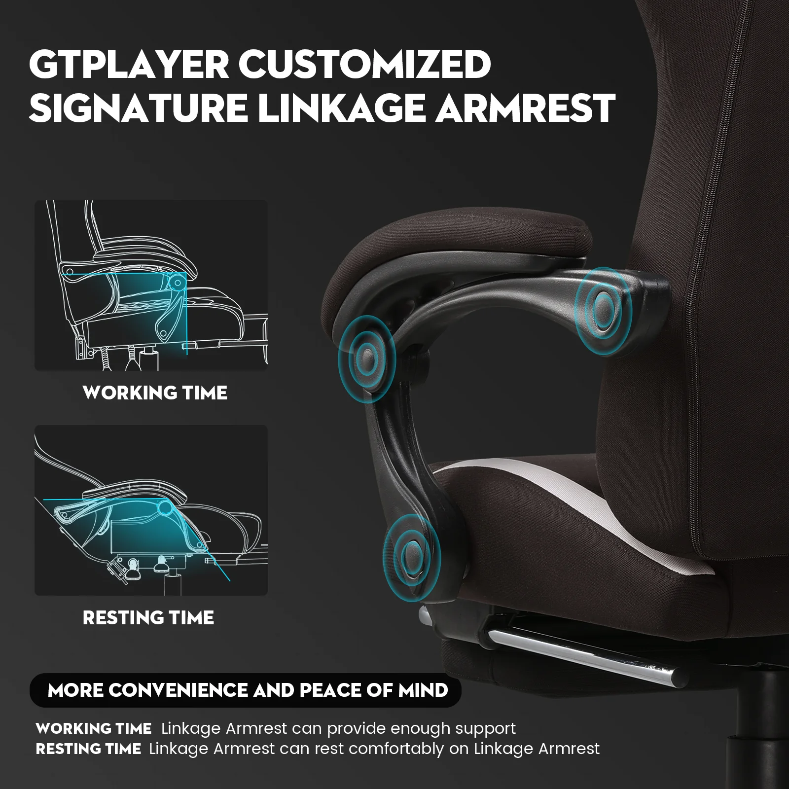 Footrest Series GT905 F
