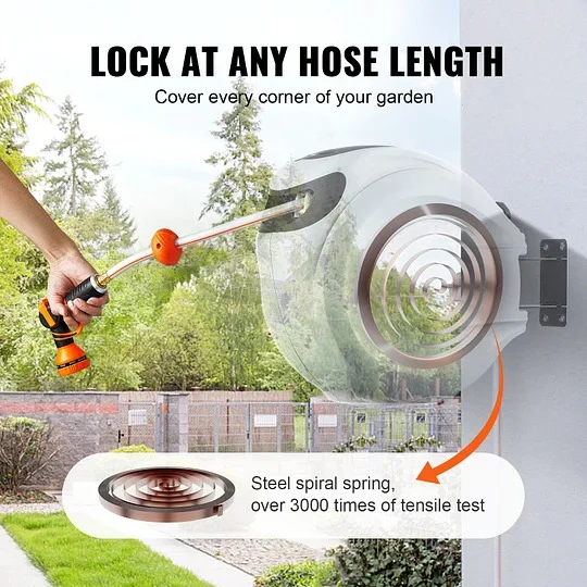Wall-Mount with 180° Swivel – Flexible & Space-Saving